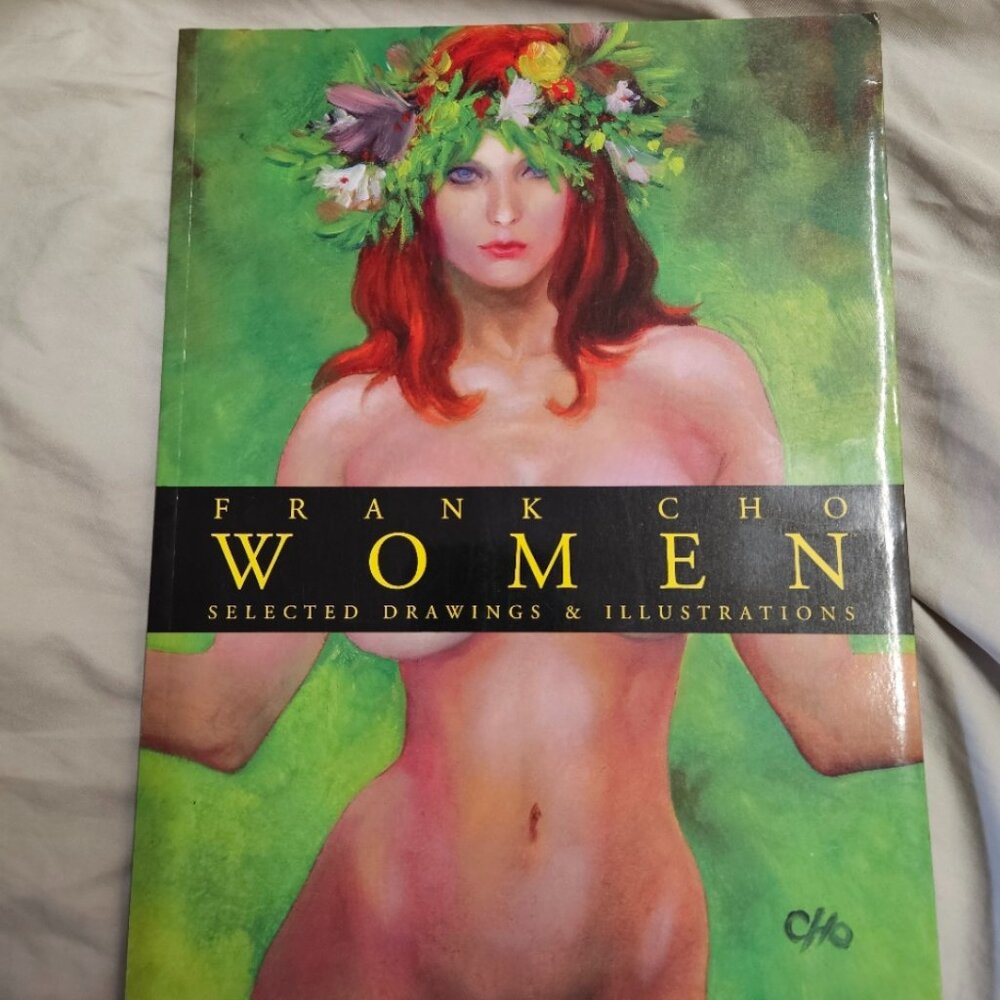 Frank Cho Women Selected Drawings & Illustrations Oversized Trade Art Book